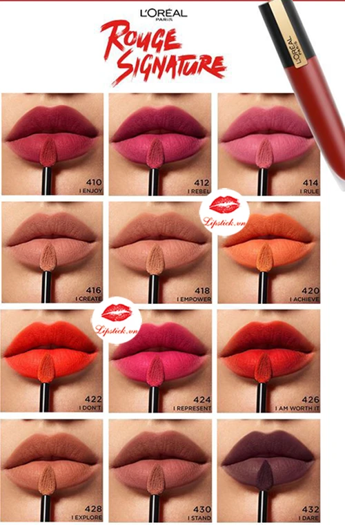 Bảng màu Rouge Signature