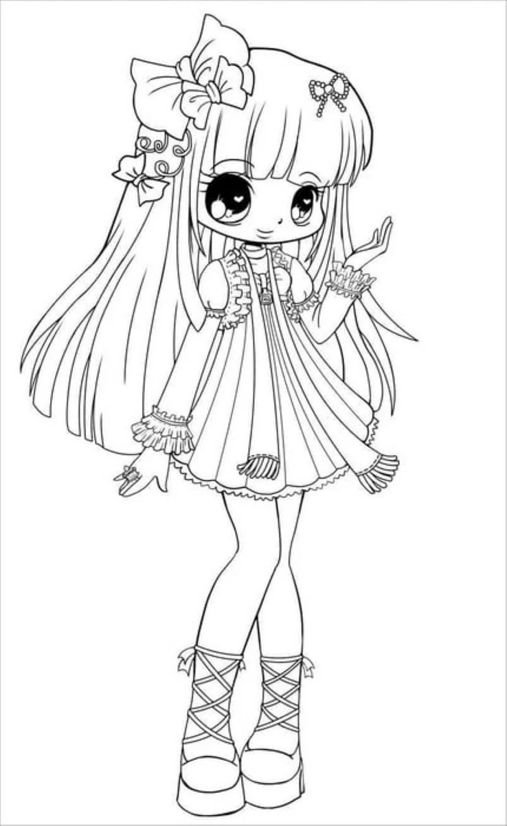 Công chúa Anime dễ thương