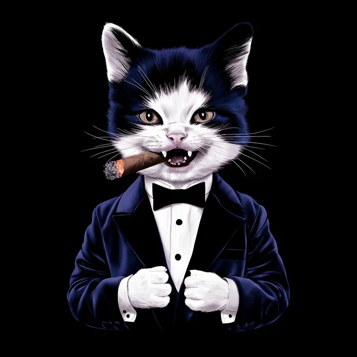 Mèo Trong Tuxedo