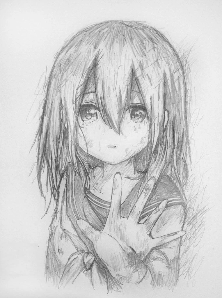 Hình ảnh anime dễ vẽ 4