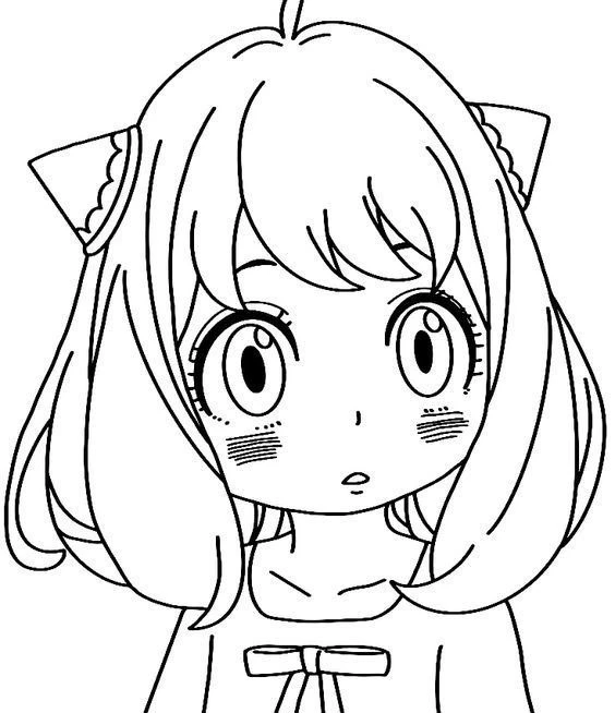 Hình ảnh anime dễ vẽ 5