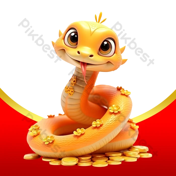 Rắn hoạt hình dễ thương