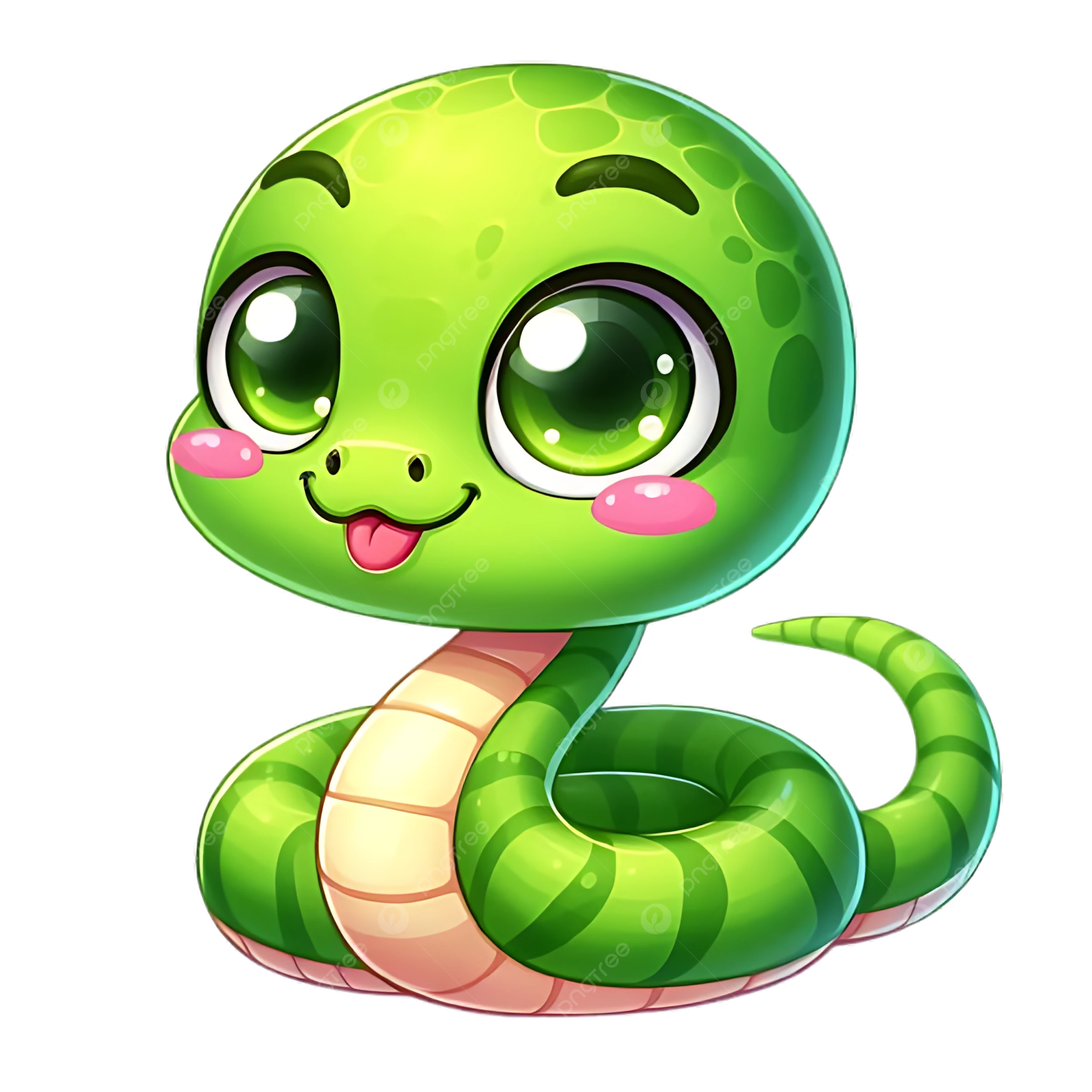 Rắn cartoon dễ thương