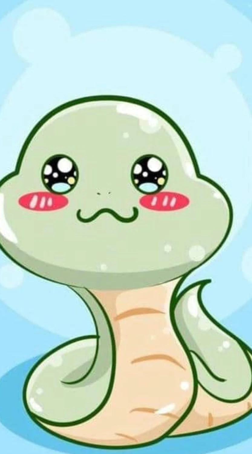 Hình rắn cute