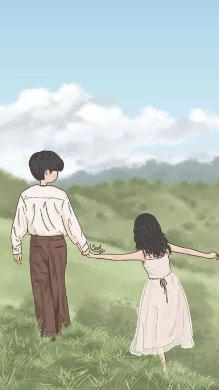 Cặp đôi hoạt hình trên Pinterest