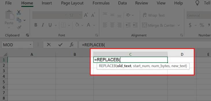 Hướng dẫn chi tiết về hàm REPLACE trong Excel