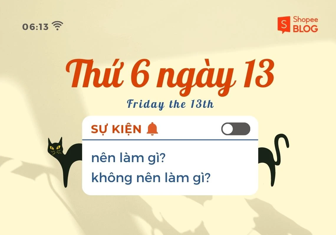 Tránh đi du lịch vào ngày thứ 6 ngày 13