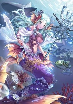 Nàng tiên cá trong anime