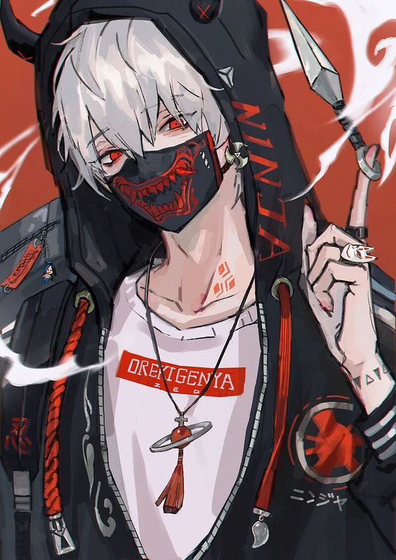 Hình ảnh một chàng trai anime đáng yêu
