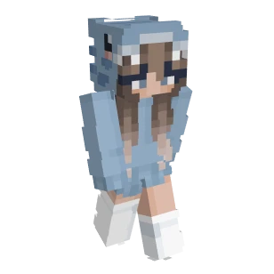 Cá mập Minecraft 1