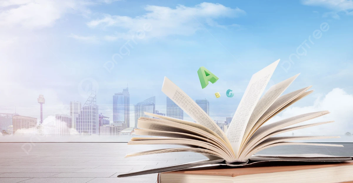 Hình nền sách cho trang mạng xã hội