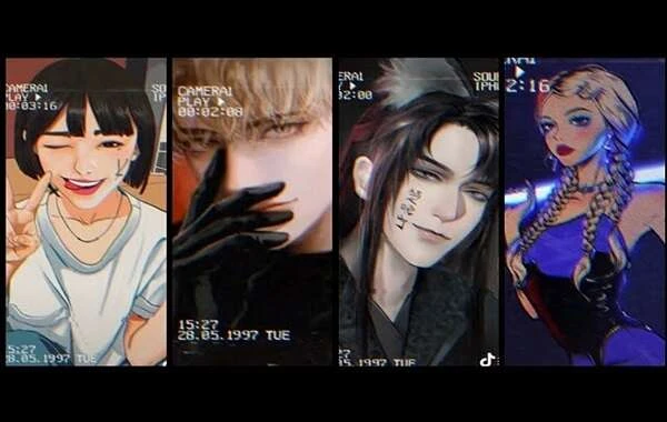 Hướng dẫn biến hình anime trên TikTok