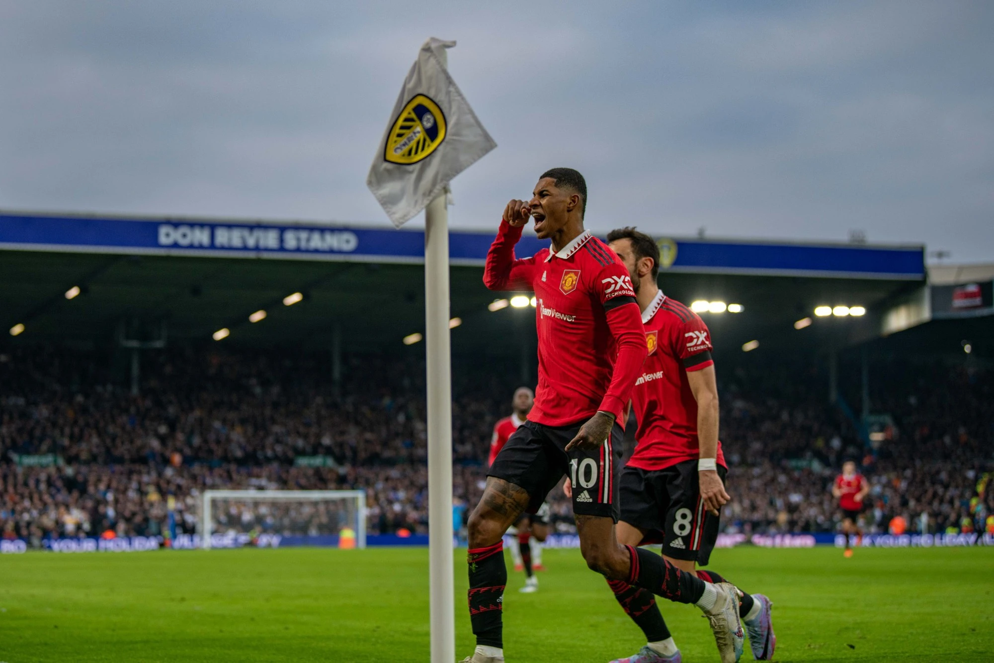 Rashford trong màu áo Manchester United