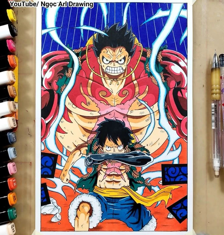 Kết thúc tác phẩm Luffy