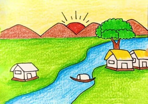 Phác Thảo Cảnh Quê