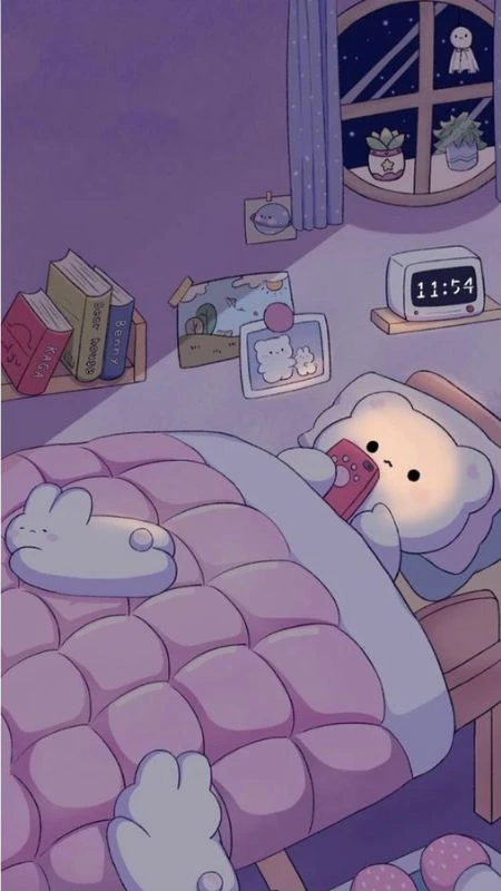 Hình nền đơn giản màu tím