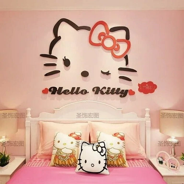Hình dán tường dễ thương
