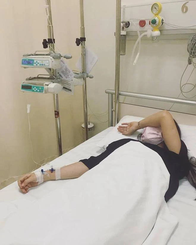 Truyền nước biển tại bệnh viện