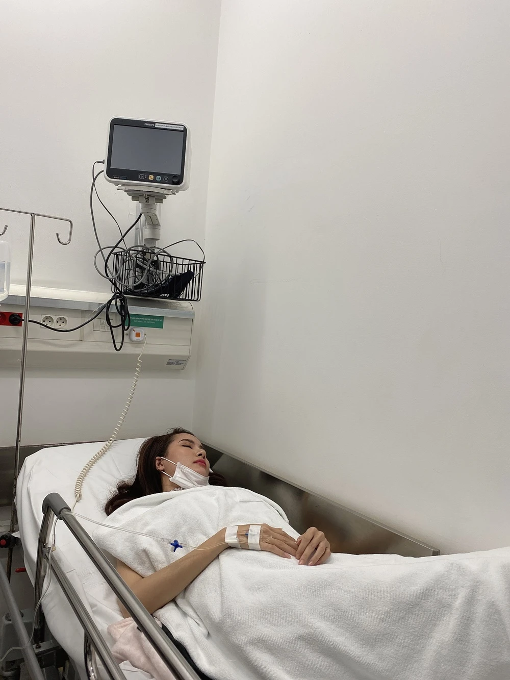 Sự kiên cường của nữ bệnh nhân