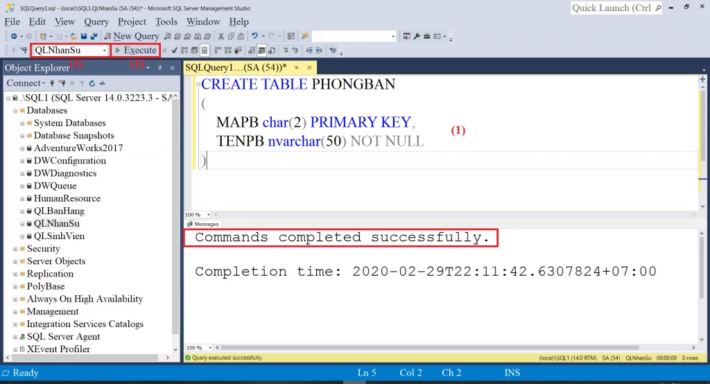 Hình ảnh cú pháp SQL