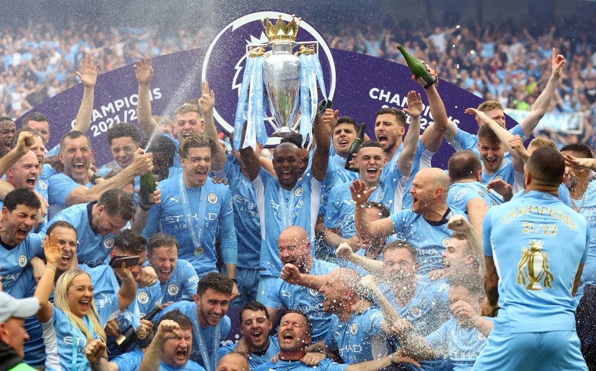 Haaland trong màu áo Man City