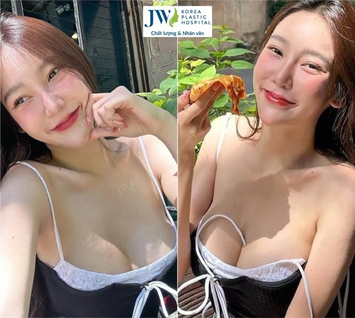 Gái đẹp với vòng 1 quyến rũ