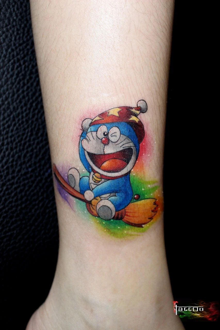 Hình xăm Doraemon đẹp