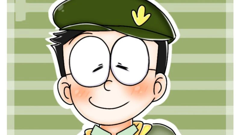 Hình ảnh Nobita buồn 1