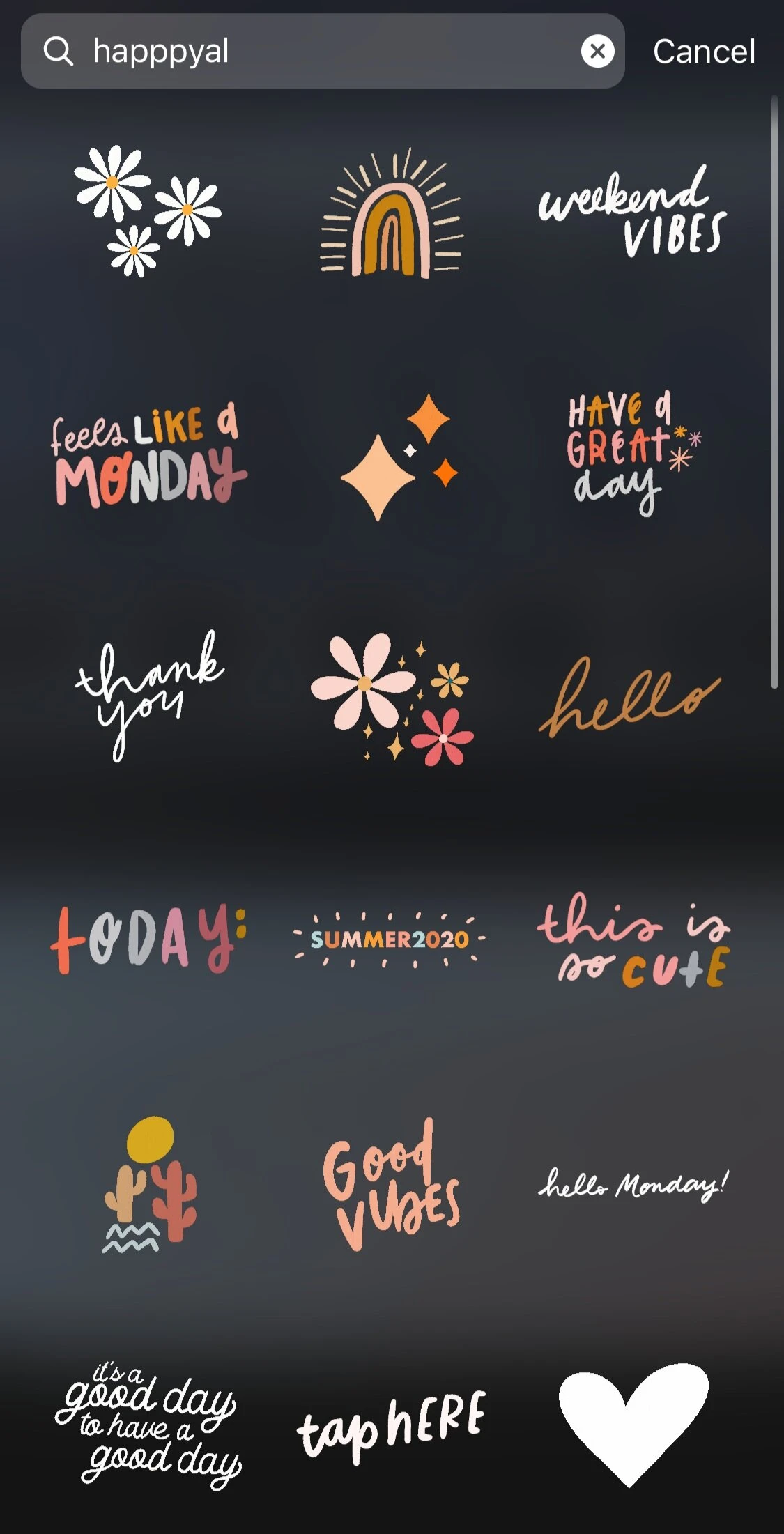 Sticker câu hỏi thú vị