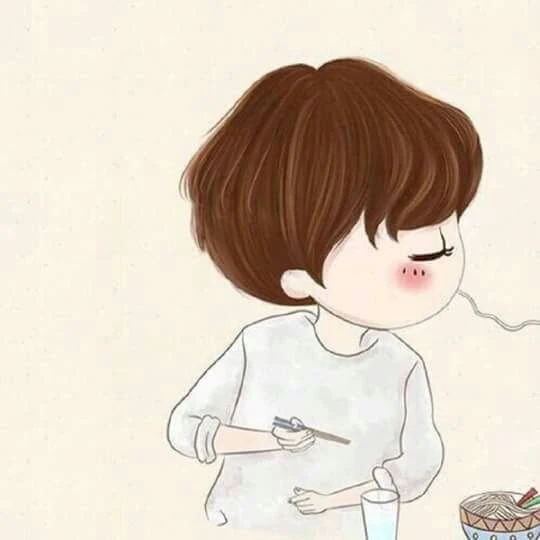 Avatar đôi chibi