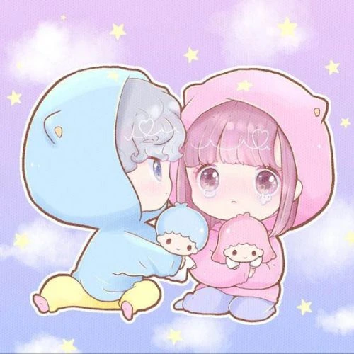 Avatar đôi dễ thương