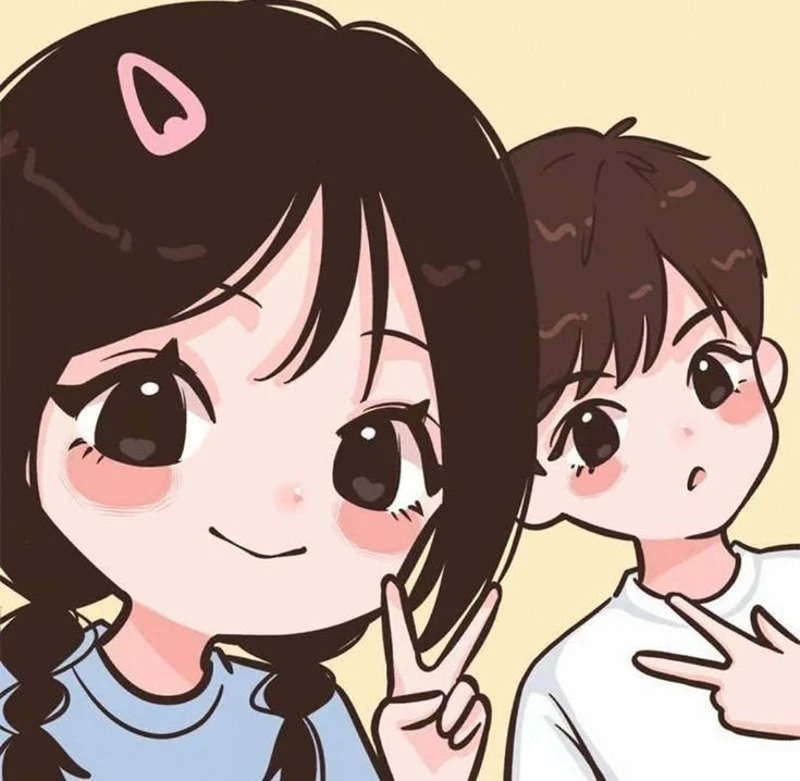 Bộ sưu tập avatar đôi chibi