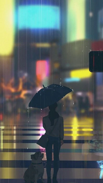 Anime Romantic Rain