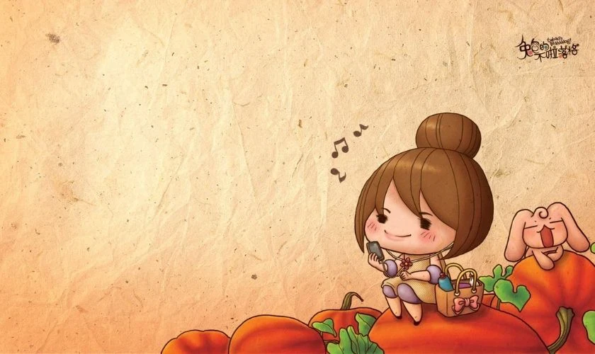 Hình nền cute cho máy tính