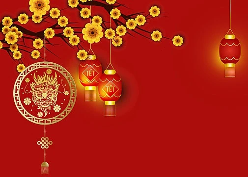 Hình ảnh nền Tết 2