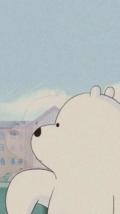 Gấu bắc cực đang chơi đùa