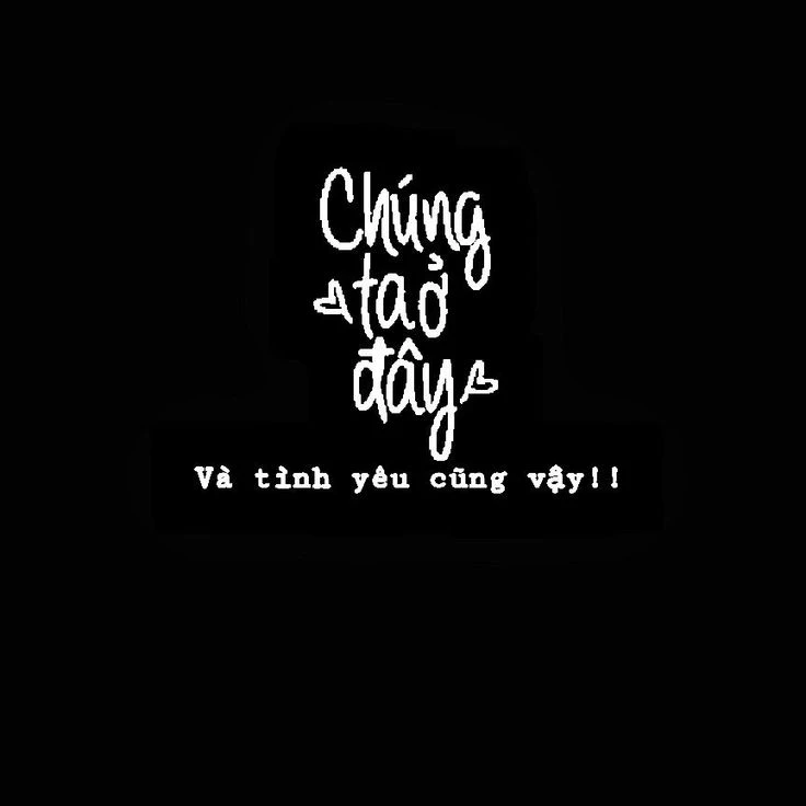 Chữ nét mảnh trong tình yêu