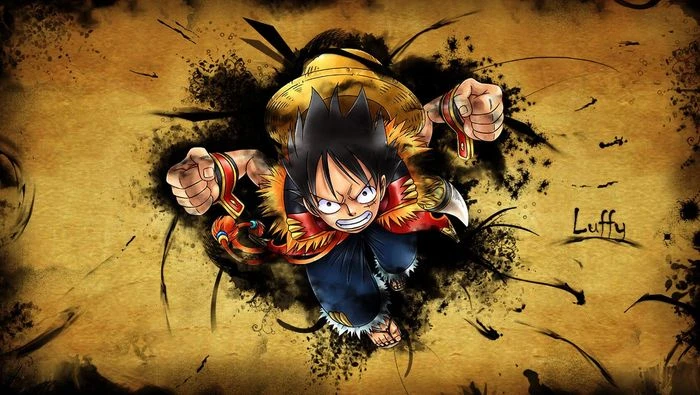 Luffy trong trạng thái mạnh mẽ