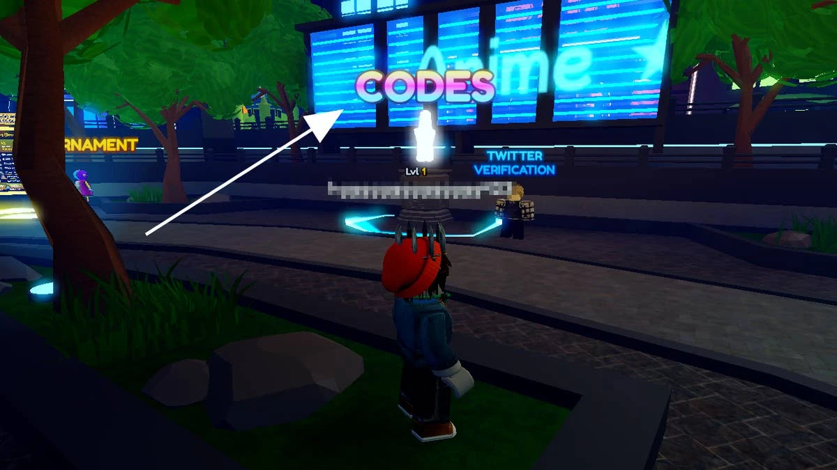 Code Redemption Area