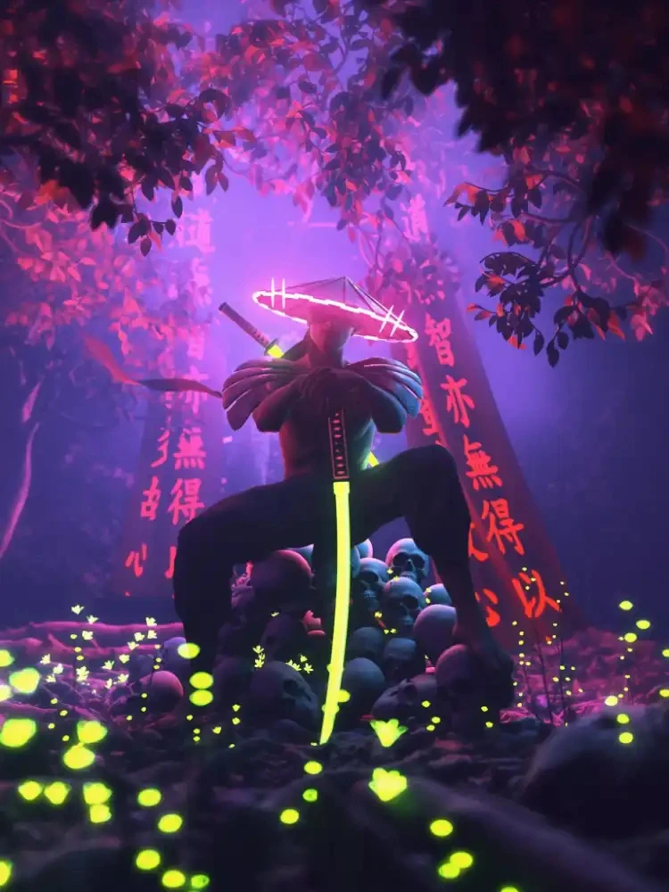 Hình ảnh 3D thiên nhiên