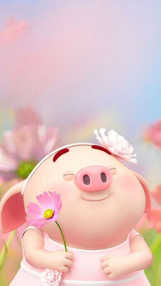 Hình nền heo dễ thương 5