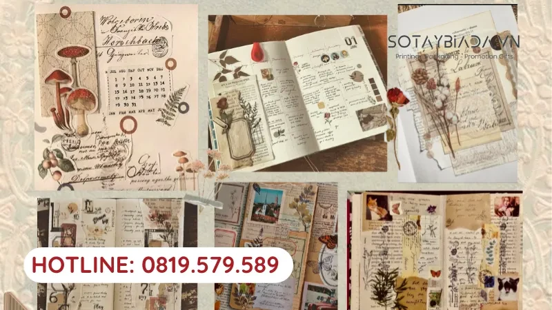 Sổ tay vintage đẹp