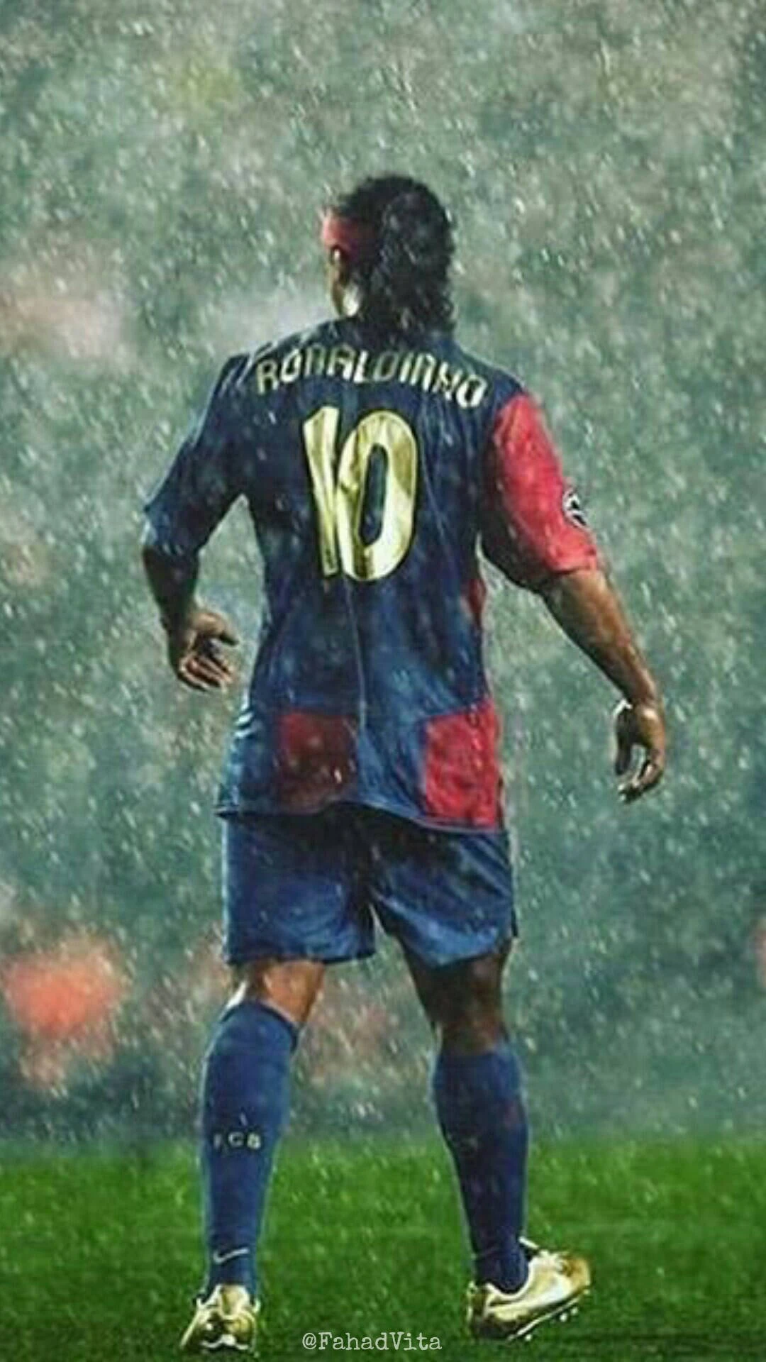 Ronaldinho trong trận đấu