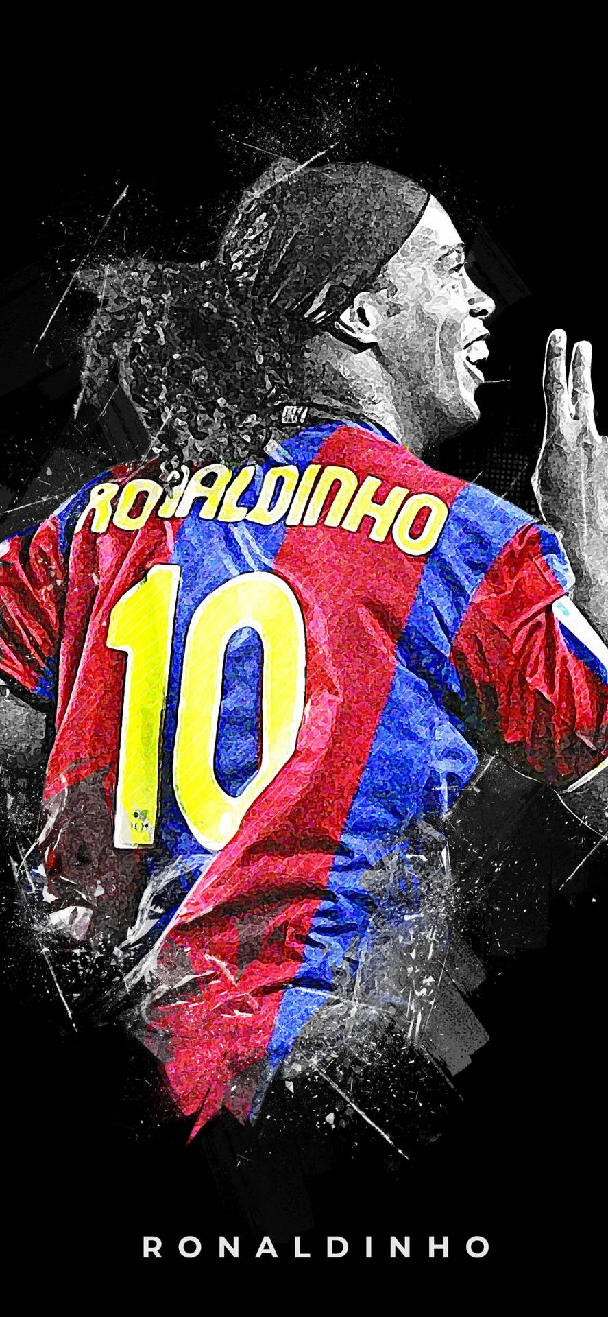 Hình nền nghệ thuật Ronaldinho
