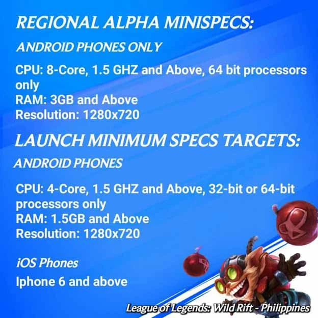 Cấu hình chơi Tốc Chiến trên iOS