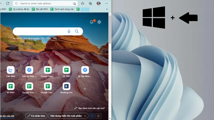 Chia đôi màn hình trên Windows 10