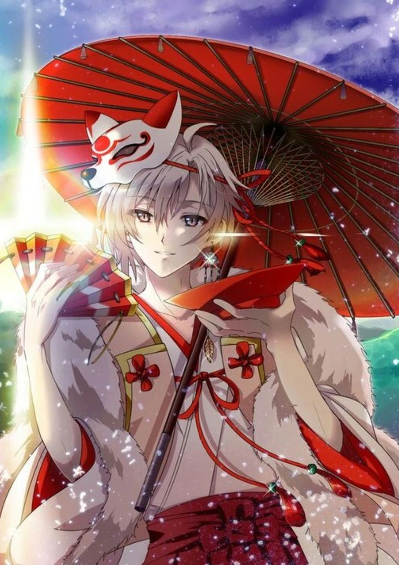 Hình ảnh anime Tết đẹp