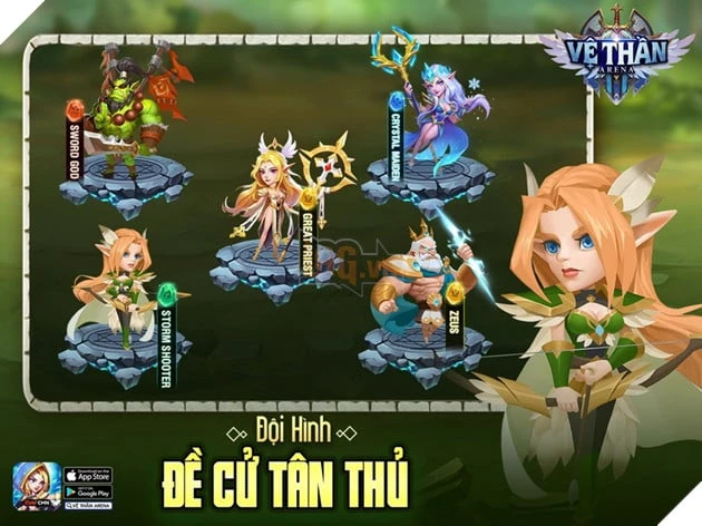Khám phá Vệ Thần Arena