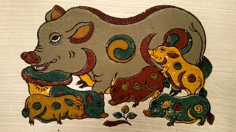 Quy trình làm tranh Đông Hồ