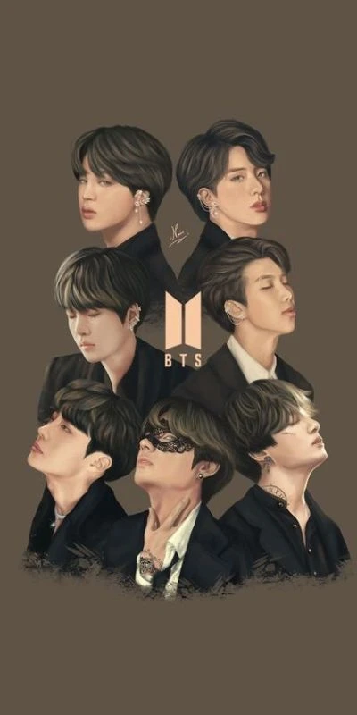 Hình nền chibi BTS